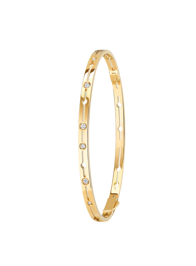 Pulsera Dinh Van Pulse de oro amarillo y diamantes