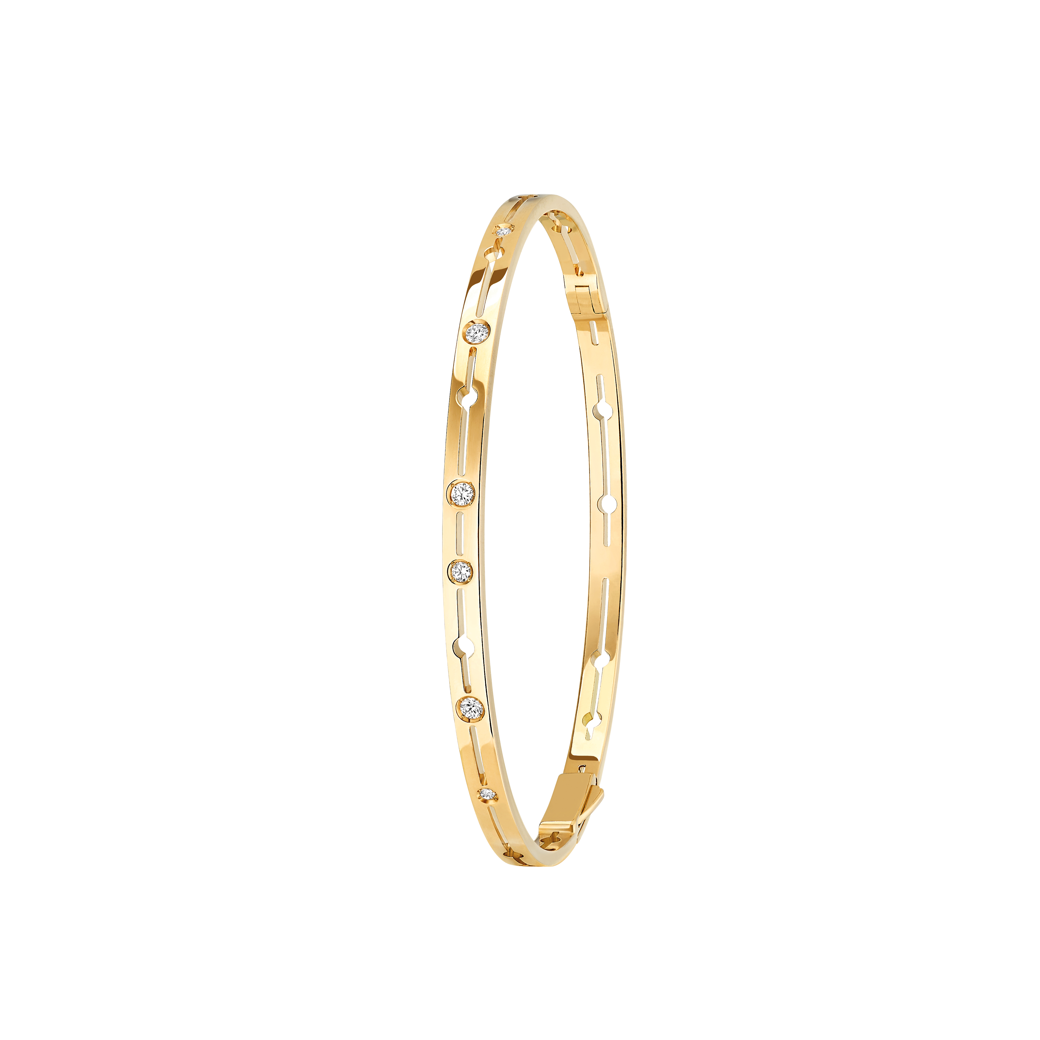 Pulsera Dinh Van Pulse de oro amarillo y diamantes