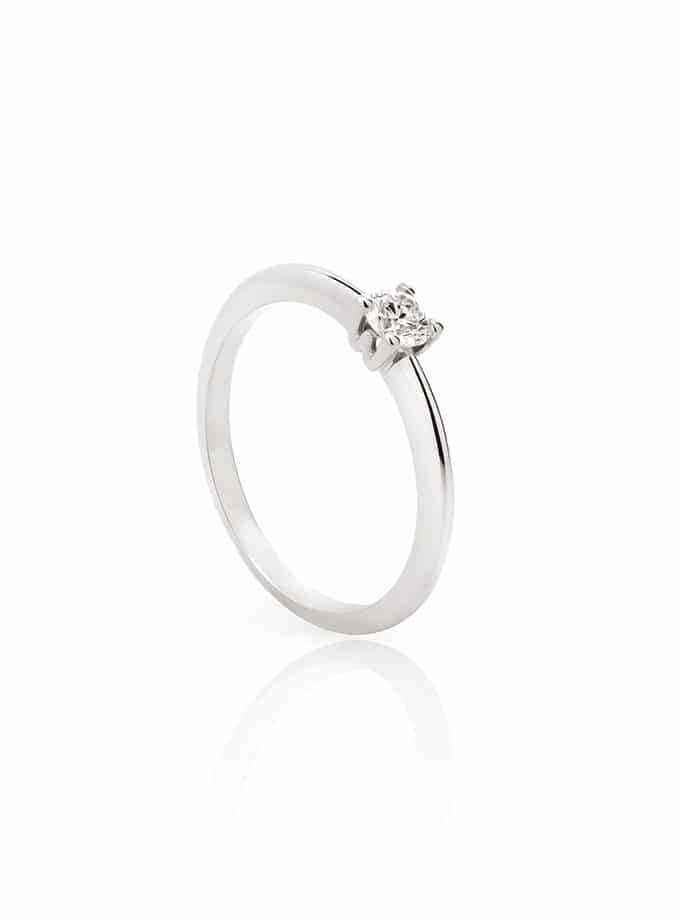 ANILLO SOLITARIO WESSELTON COLECCIÓN W ORO BLANCO Y DIAMANTE-001