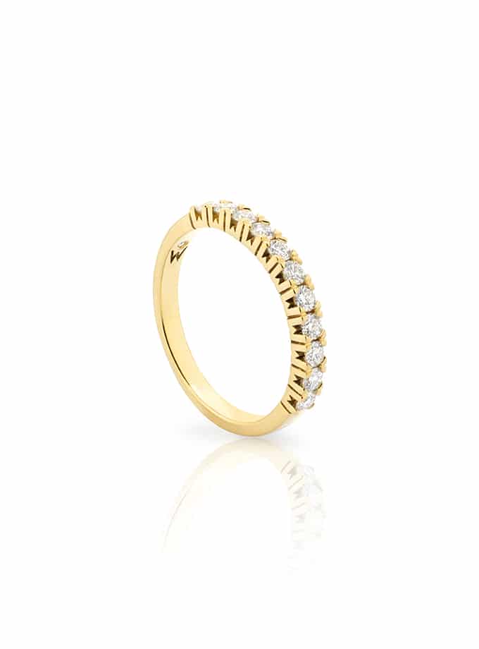 ANILLO ATELIER DE WESSELTON COLECCIÓN ESENCIA EN ORO AMARILLO CON DIAMANTES-001