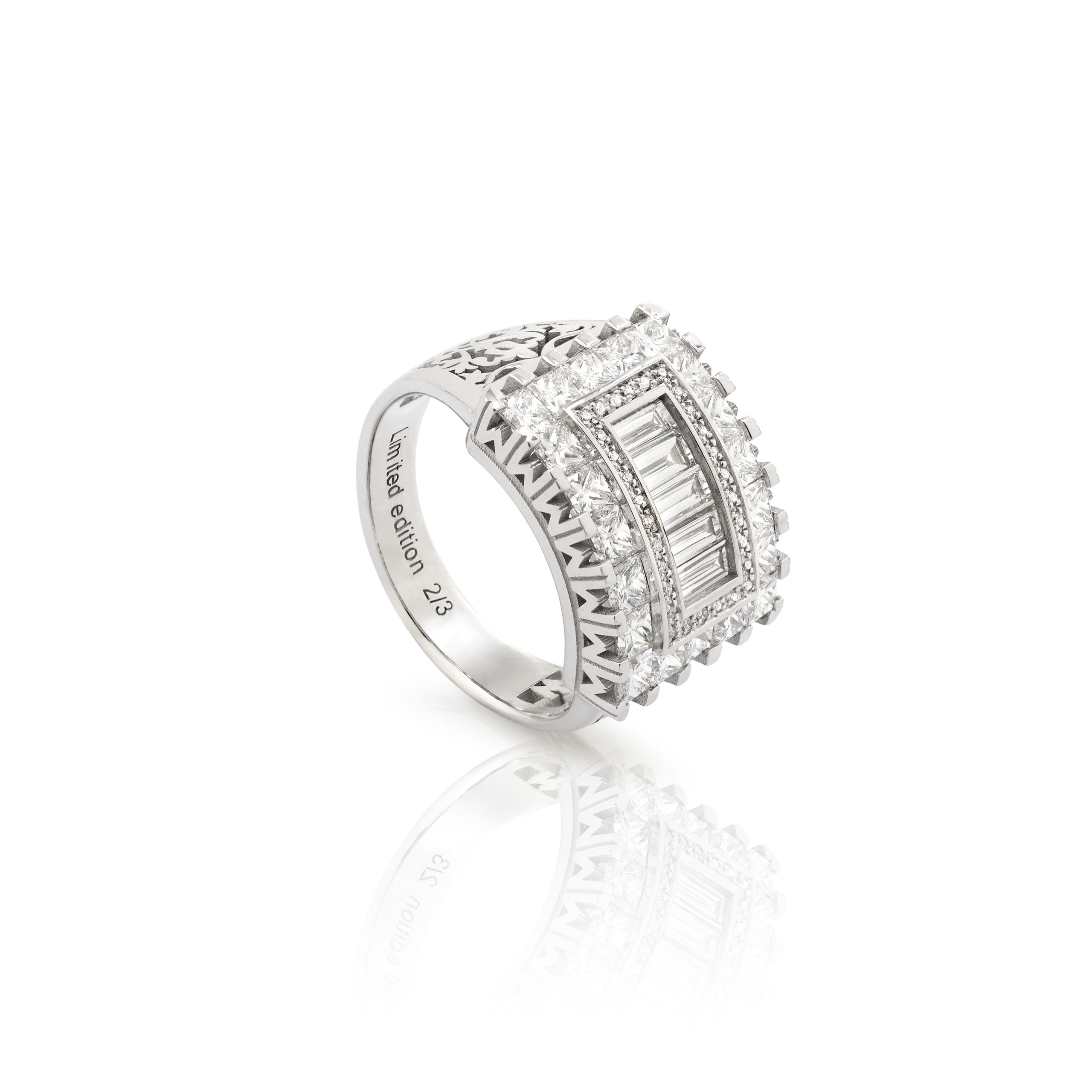 Anillo WESSELTON W Diamonds Baguette