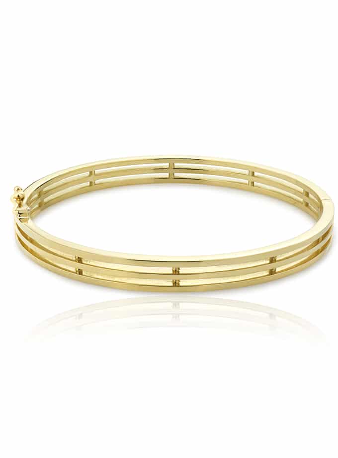 ESCLAVA ATELIER DE WESSELTON COLECCIÓN AURIA EN ORO AMARILLO-001