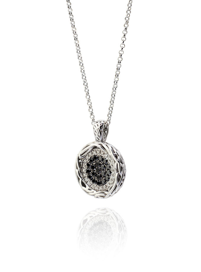 COLGANTE ATELIER DE WESSELTON COLECCIÓN GEA ORO BLANCO Y DIAMANTES-001