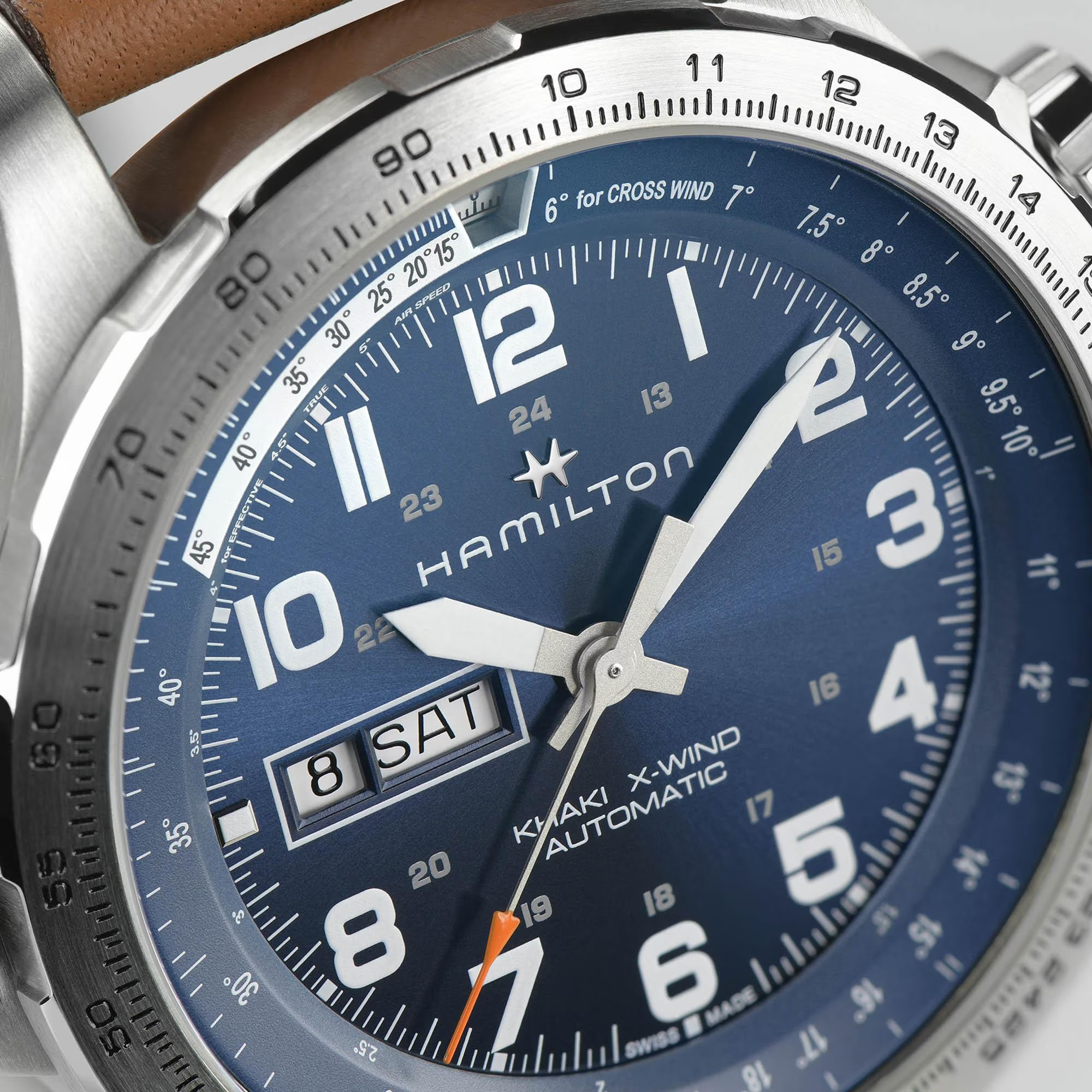 MONTRE HAMILTON KHAKI AVIATION X-WIND DAY DATE AUTO – Image 2