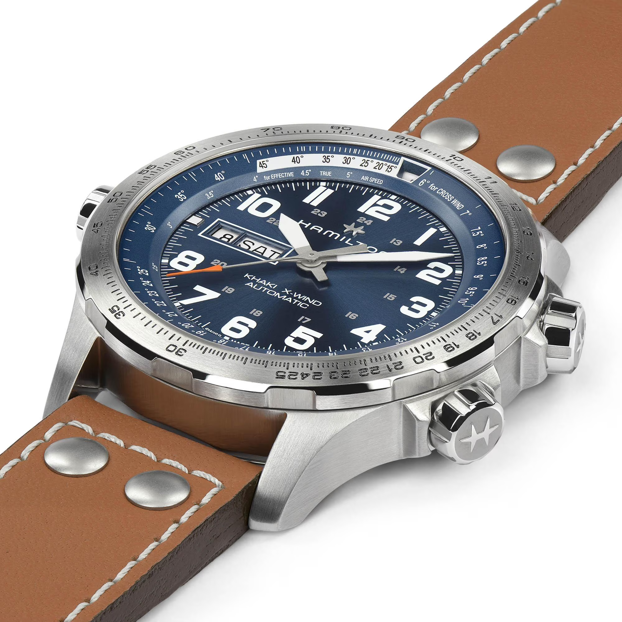MONTRE HAMILTON KHAKI AVIATION X-WIND DAY DATE AUTO – Image 3