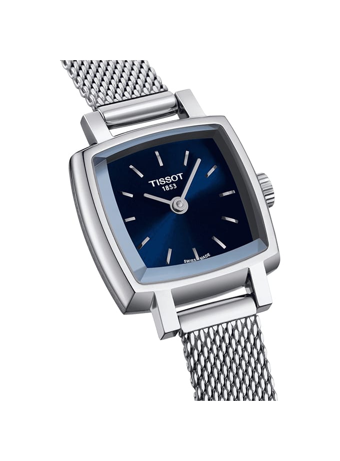 MONTRE - TISSOT T-LADY LOVELY SQUARE BLEU-004