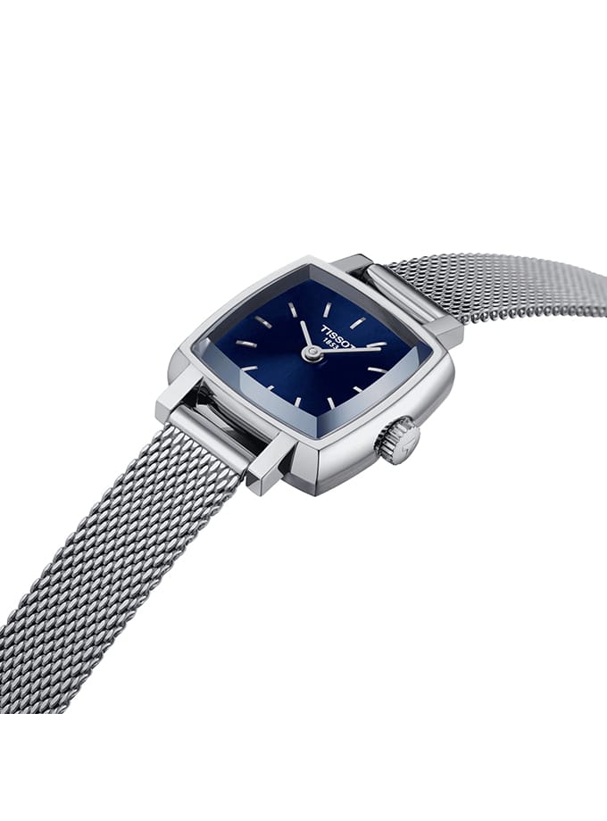 MONTRE - TISSOT T-LADY LOVELY SQUARE BLEU-003