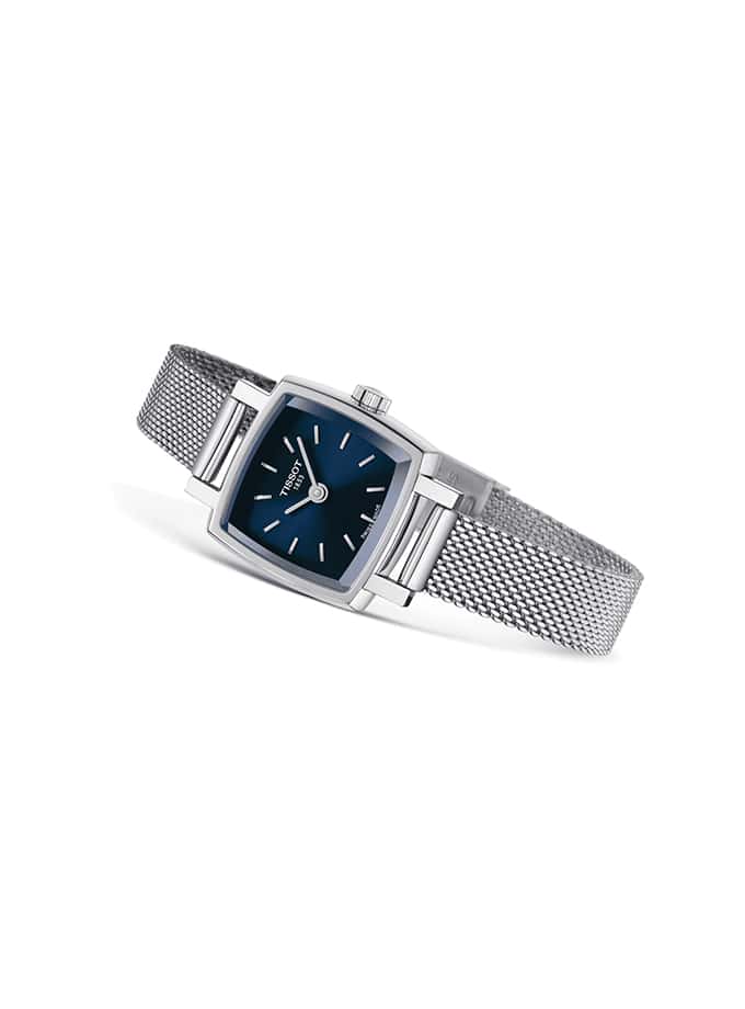 MONTRE - TISSOT T-LADY LOVELY SQUARE BLEU-002