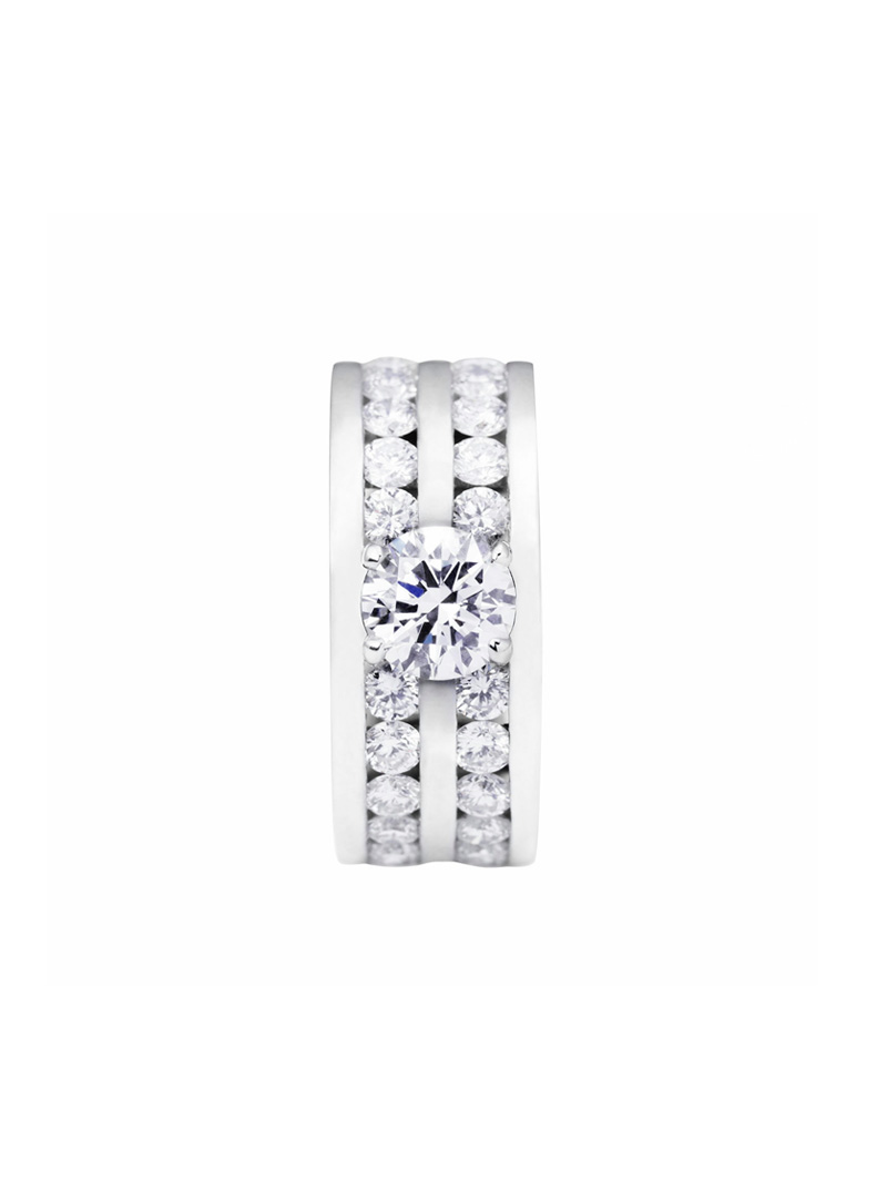 ANILLO - ATELIERW AURIA ORO BLANCO Y DIAMANTES