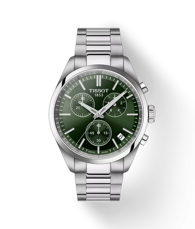 Reloj Tissot PR 100 40mm esfera verde