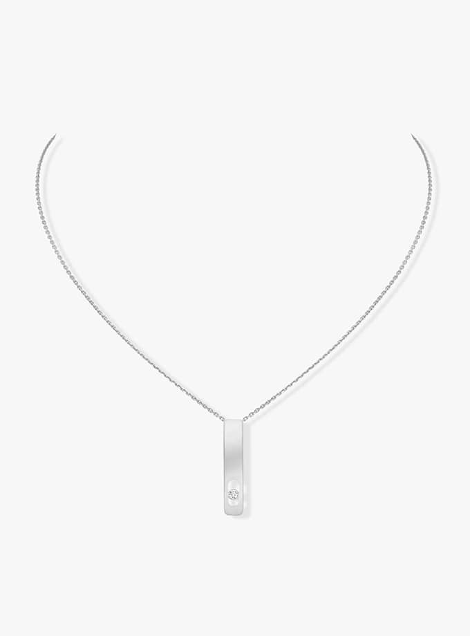 MESSIKA NECKLACE - MY FIRST DIAMOND - WHITE GOLD-002