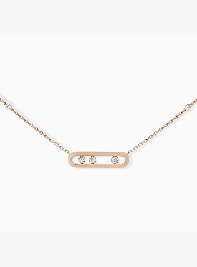 COLLAR MESSIKA - BABY MOVE - ORO ROSA-001