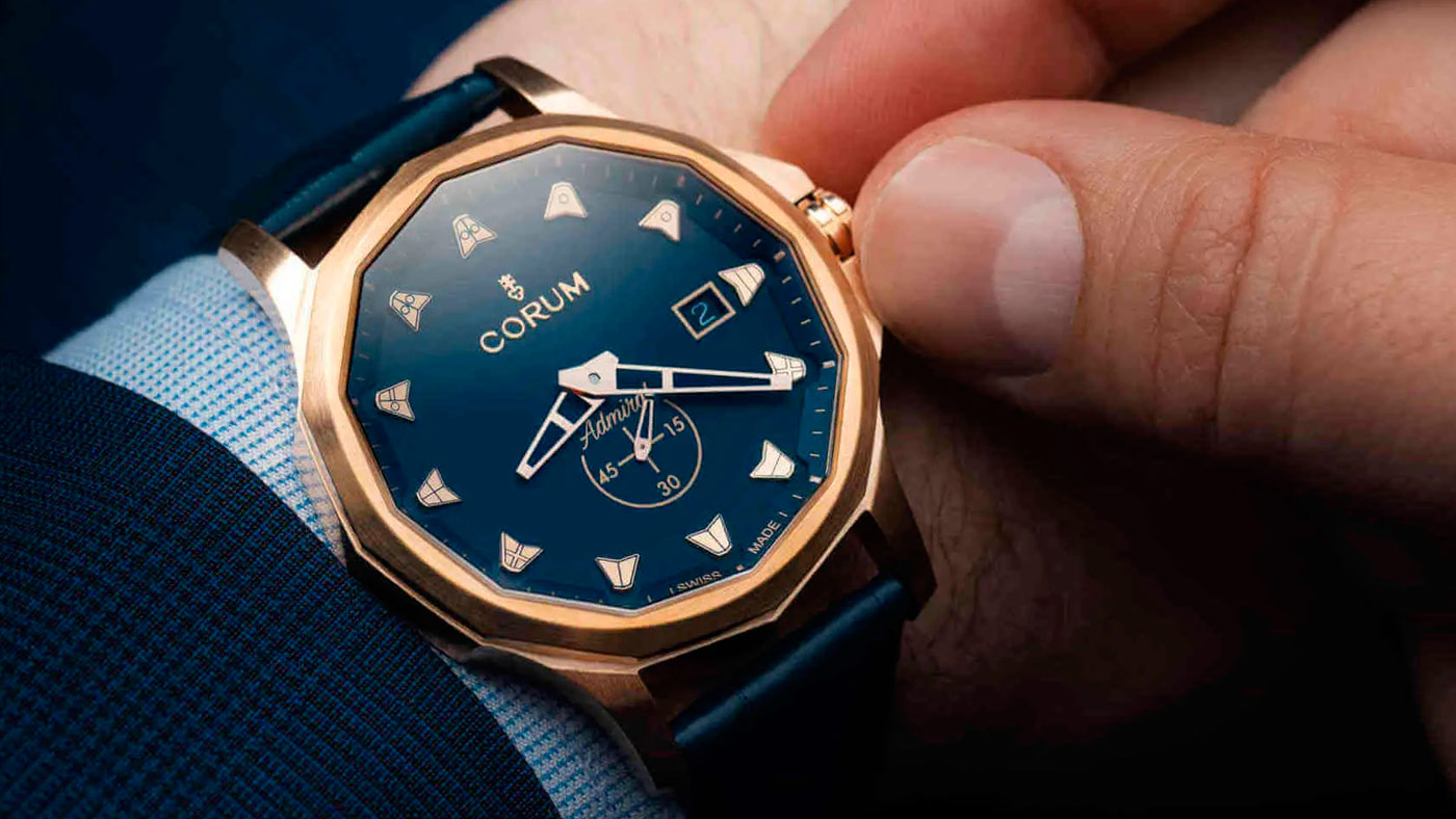 Un homenatge als vaixells antics Corum Admiral Bronze