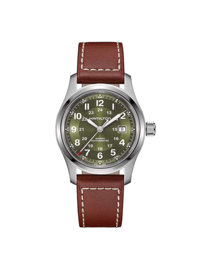 Khaki Field Auto 42 mm