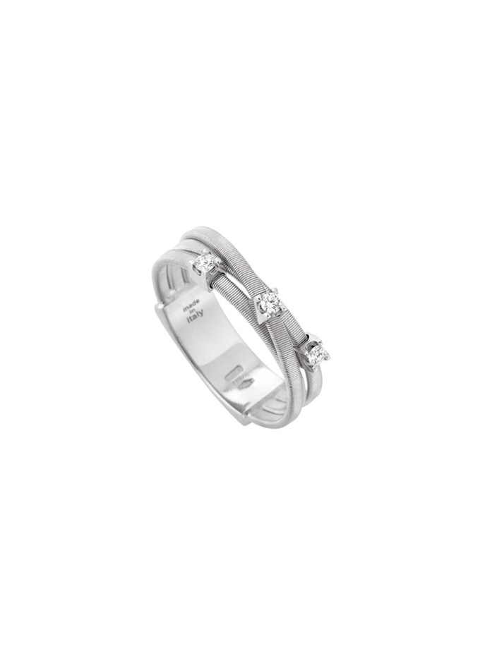 BAGUE MARCO BICEGO - GOA - DIAMANTS