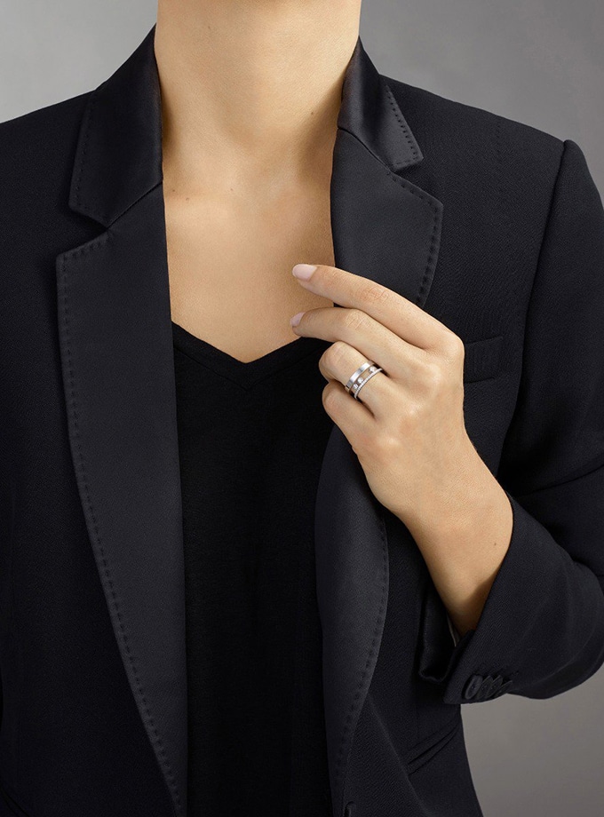 BAGUE MESSIKA - MOVE ROMANE - OR ROSE-002