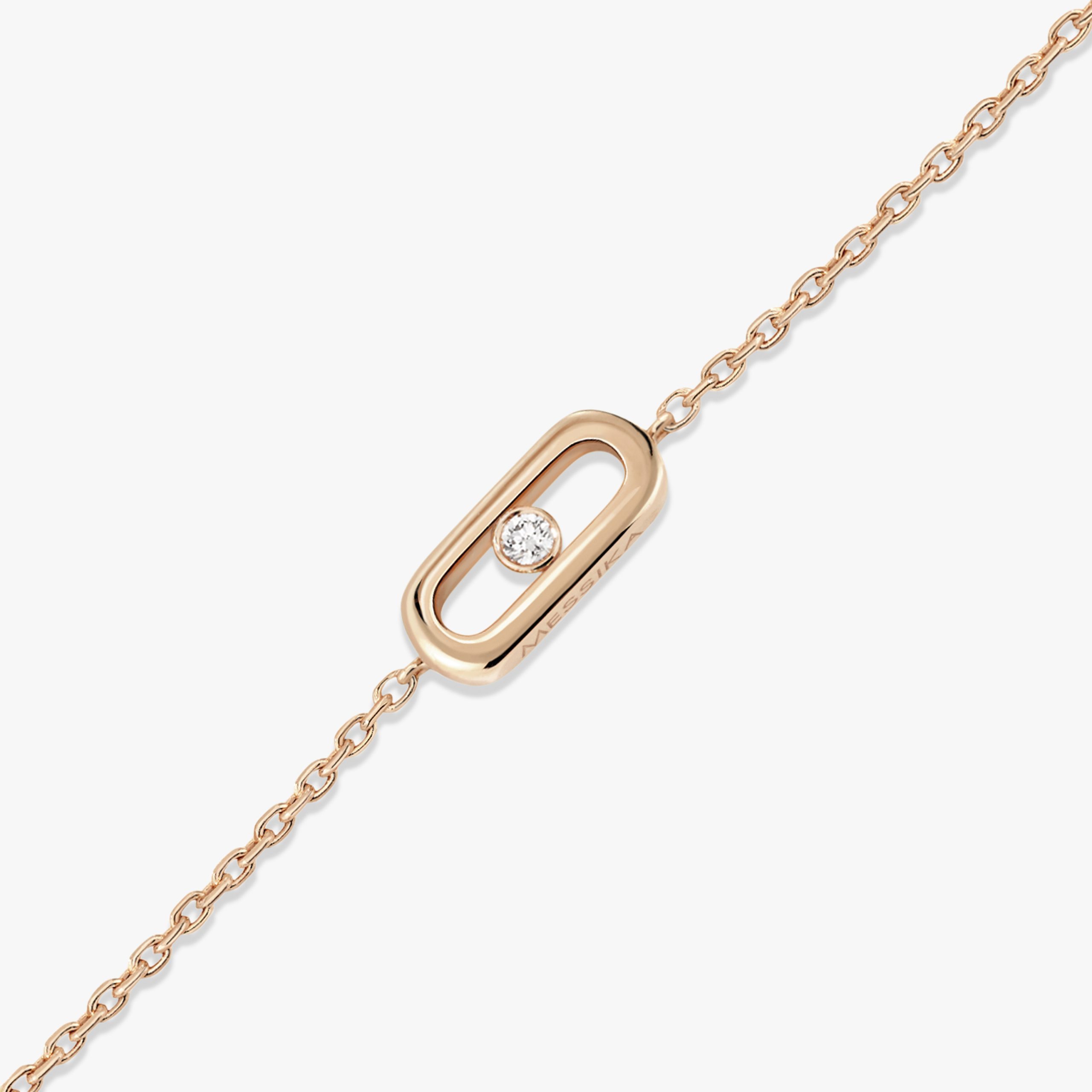 Bracelet Messika Care(s) en or rose et diamants – Image 3