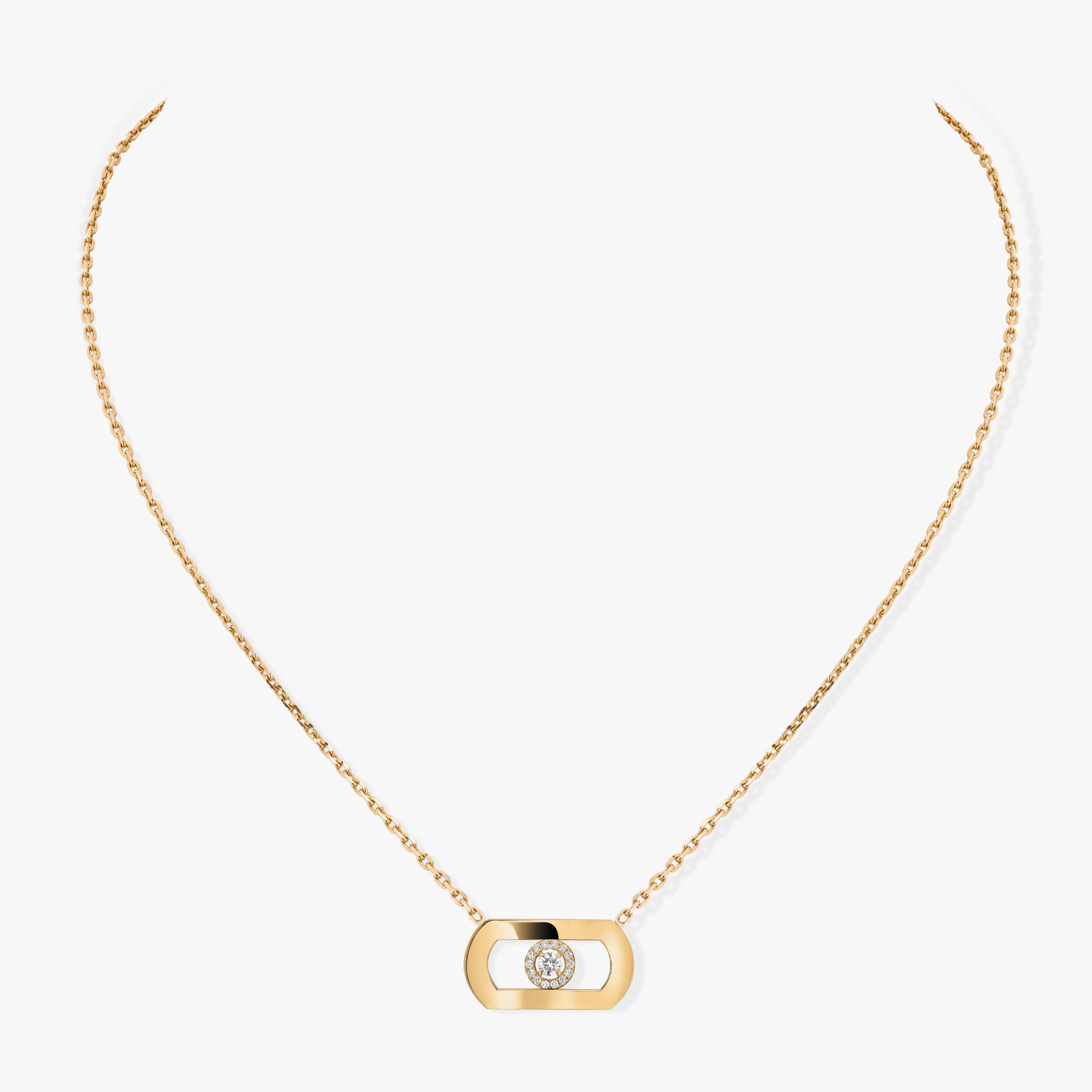 Collar Messika So Move oro amarillo diamante - Imagen 3