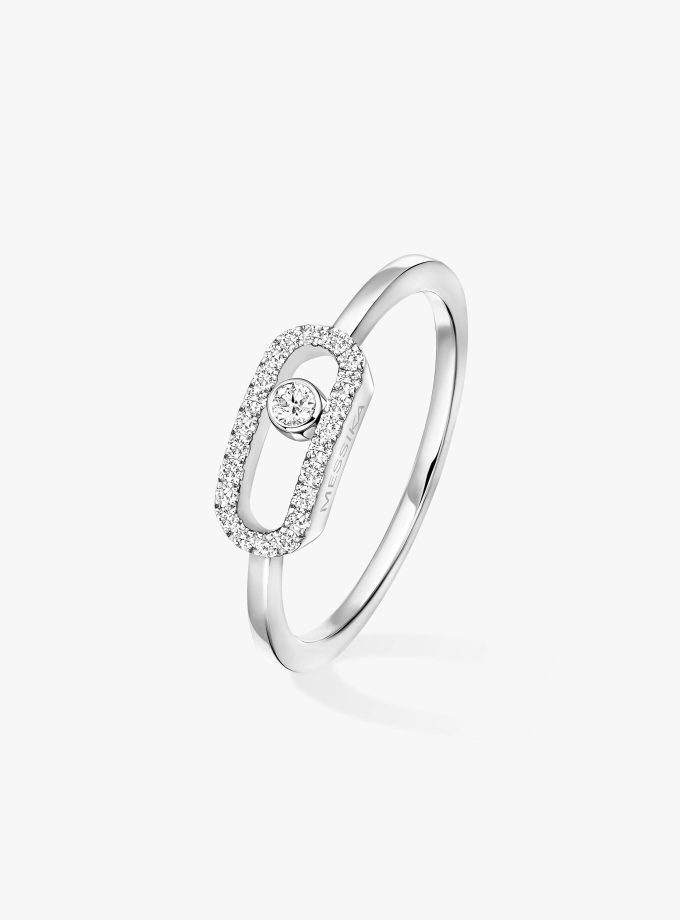 Anillo Messika Move Uno Oro Blanco