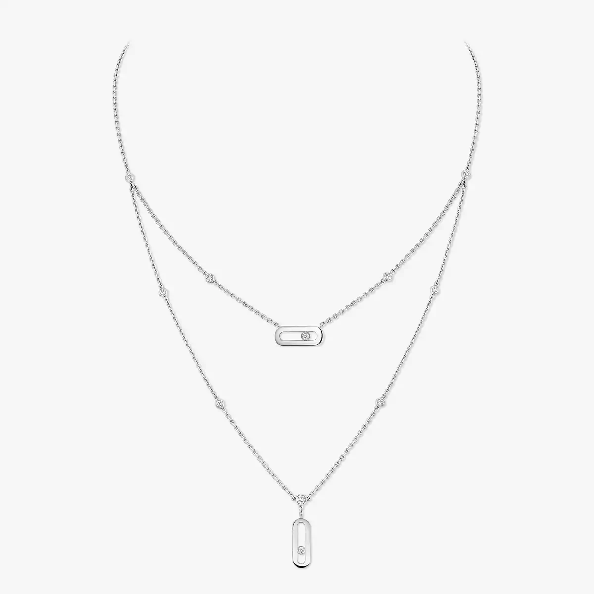 Collar Messika Move Uno 2 cadenas - Imagen 4
