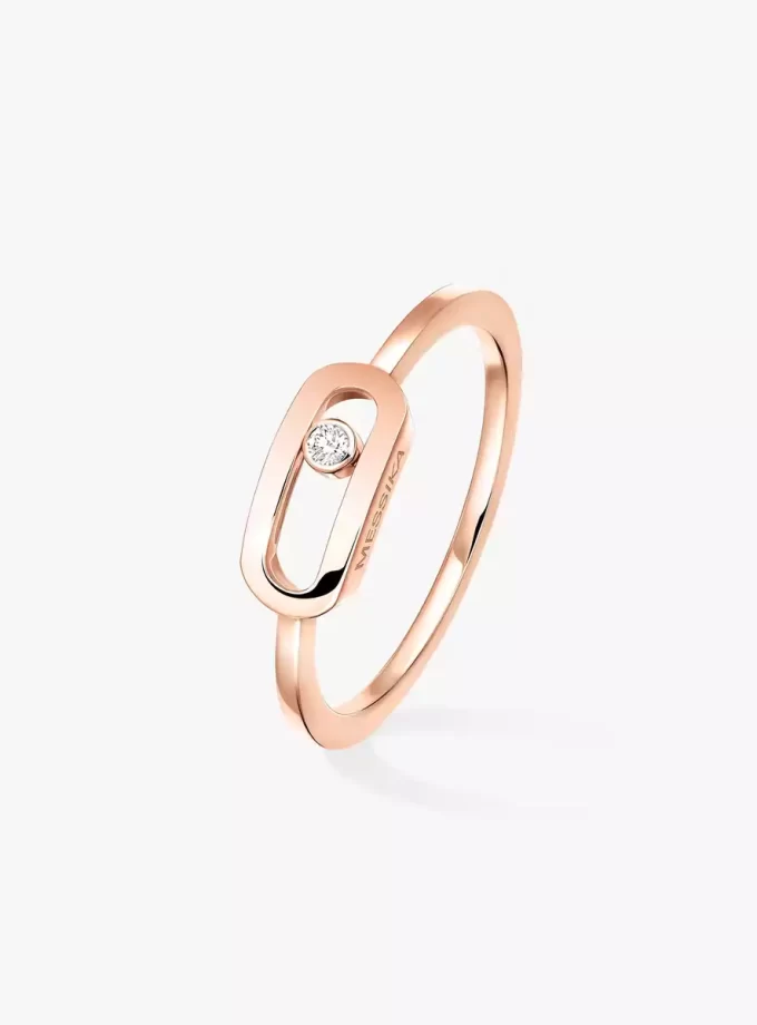 Anillo Messika Move Uno Oro Rosa