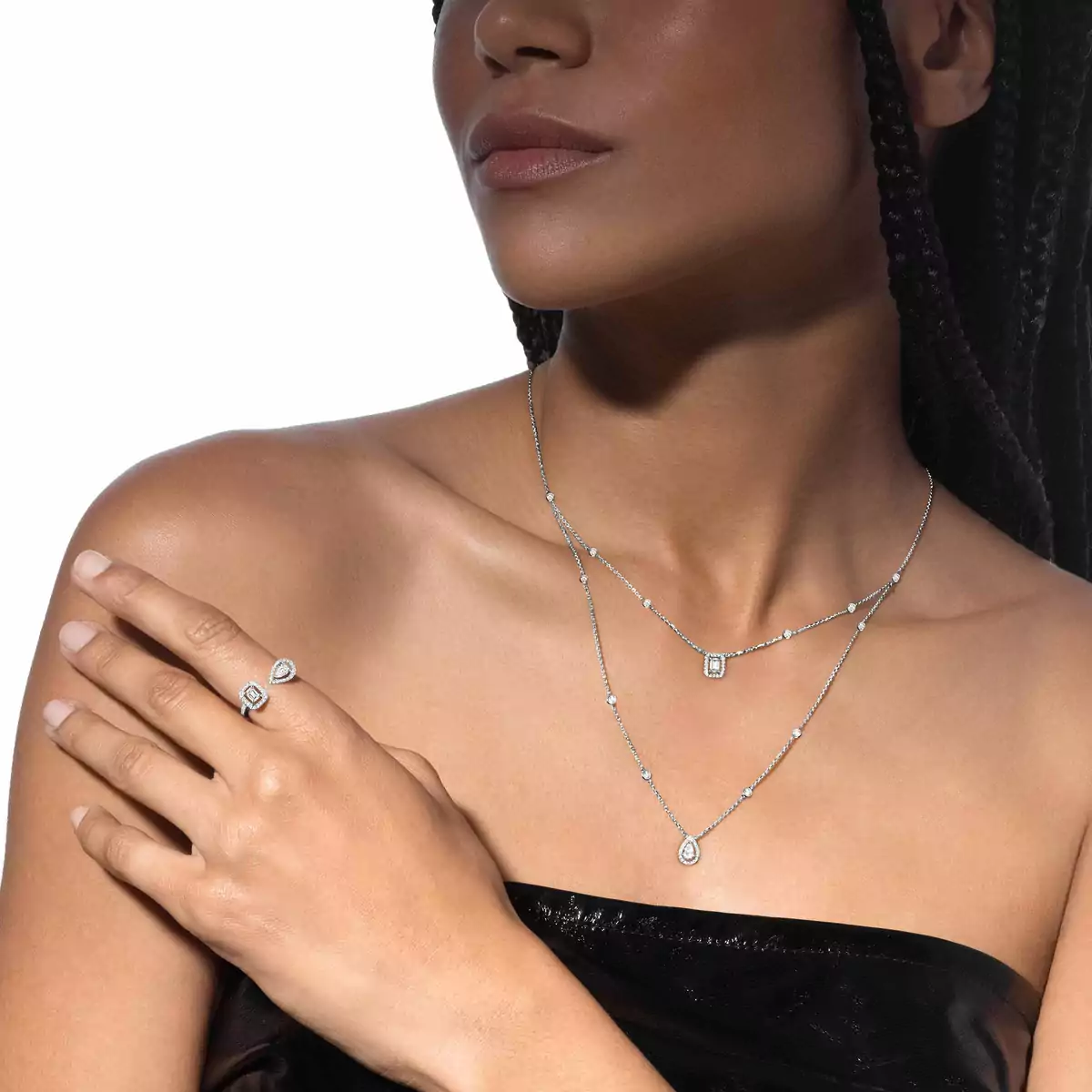 Bague Messika My Twin Toi&Moi 0,15 CT x2 – Image 2