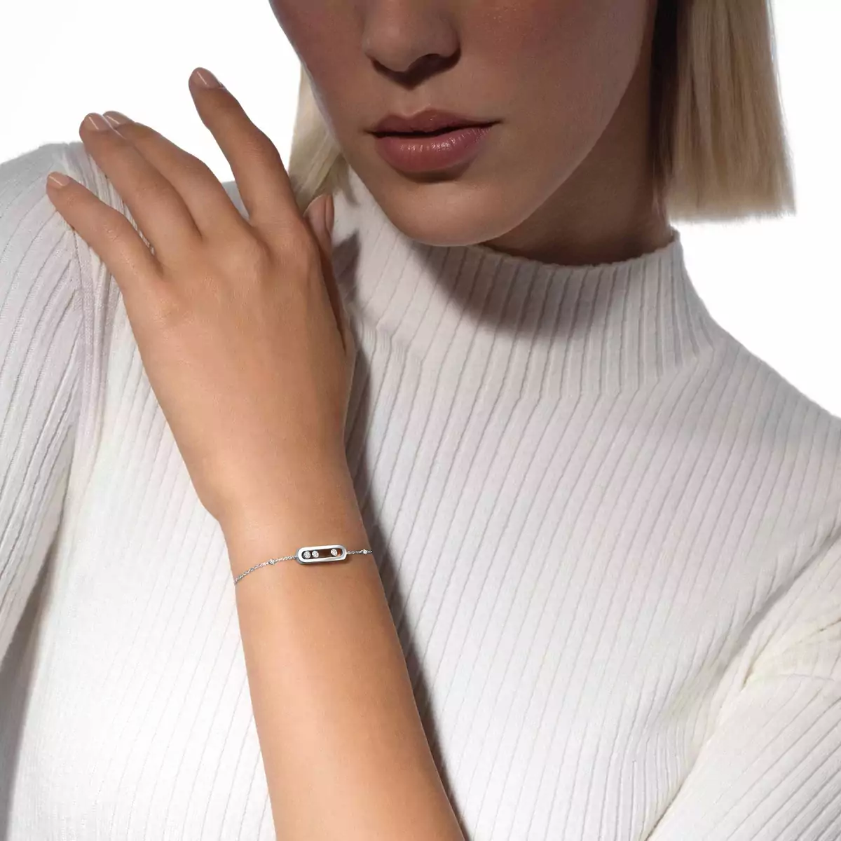 Bracelet Messika Baby Move White Gold - Image 4