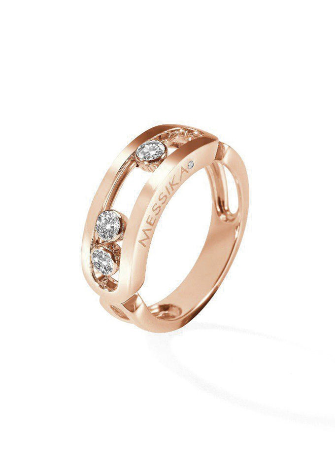 MESSIKA - MOVE CLASSIQUE - ANELL, OR ROSA