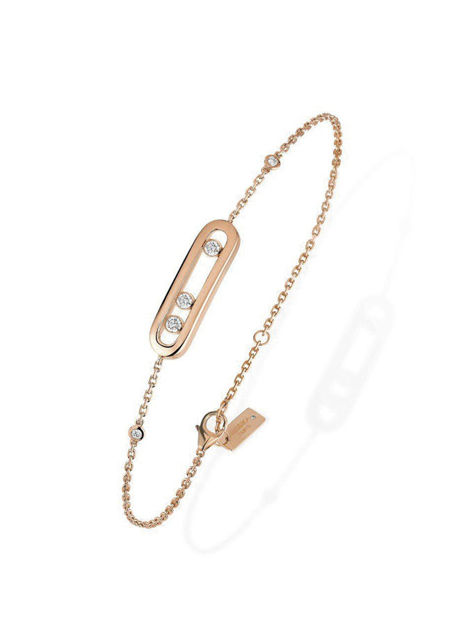MESSIKA - MOVE CLASSIQUE BABY MOVE - POLSERA, OR ROSA