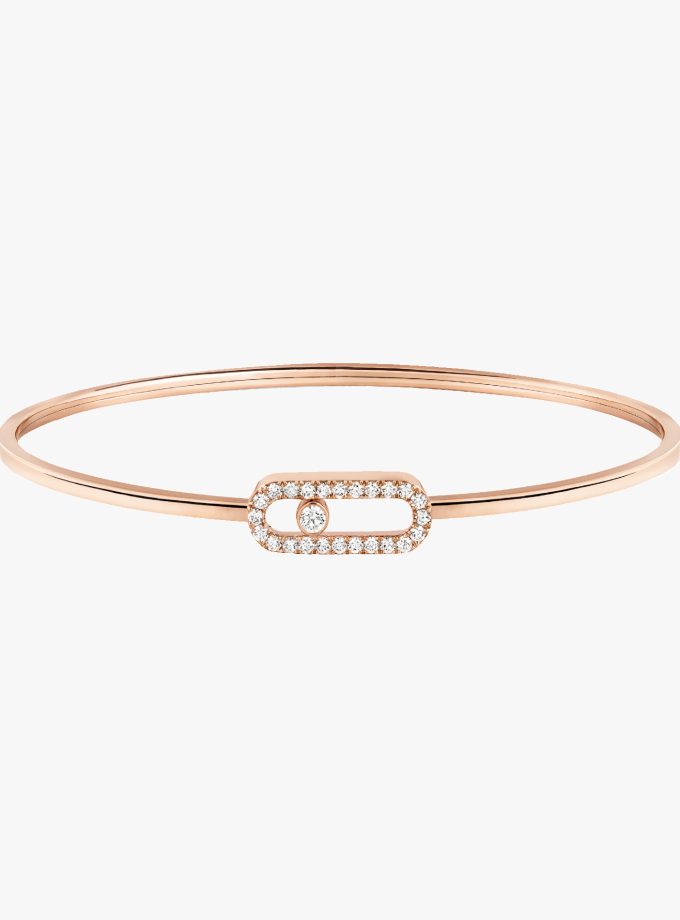 PULSERA ESCLAVA MESSIKA - Move Uno flex oro rosa