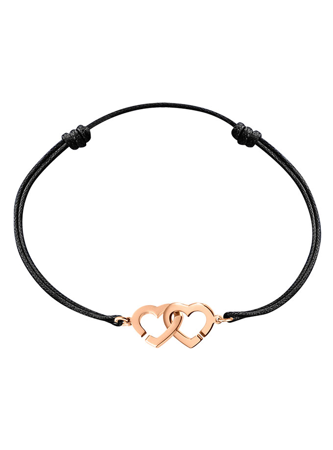Pulsera cordón double coeurs Dinh Van
