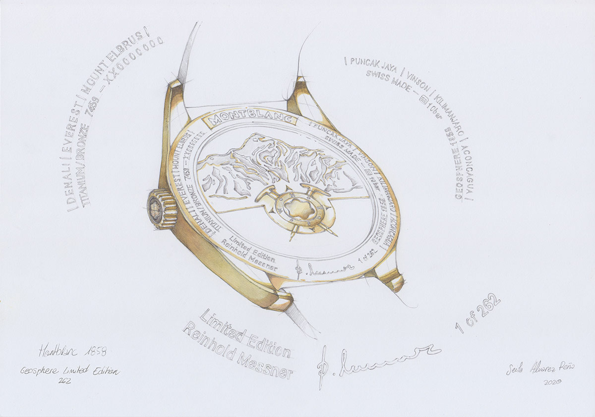 Montblanc 1858 Geosphere LE Reinhold Messner