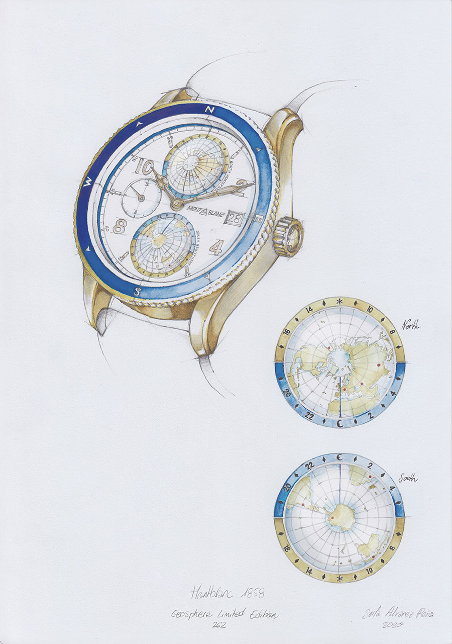 Montblanc 1858 Geosphere LE Reinhold Messner